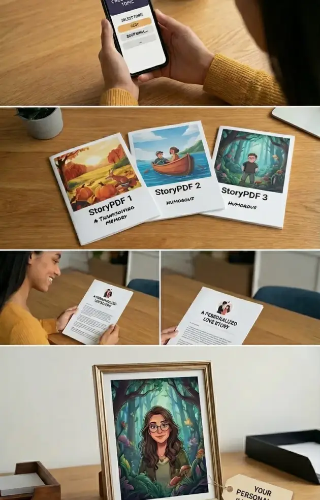 Christmas Gift for Girlfriend – Custom Adult Bedtime Story